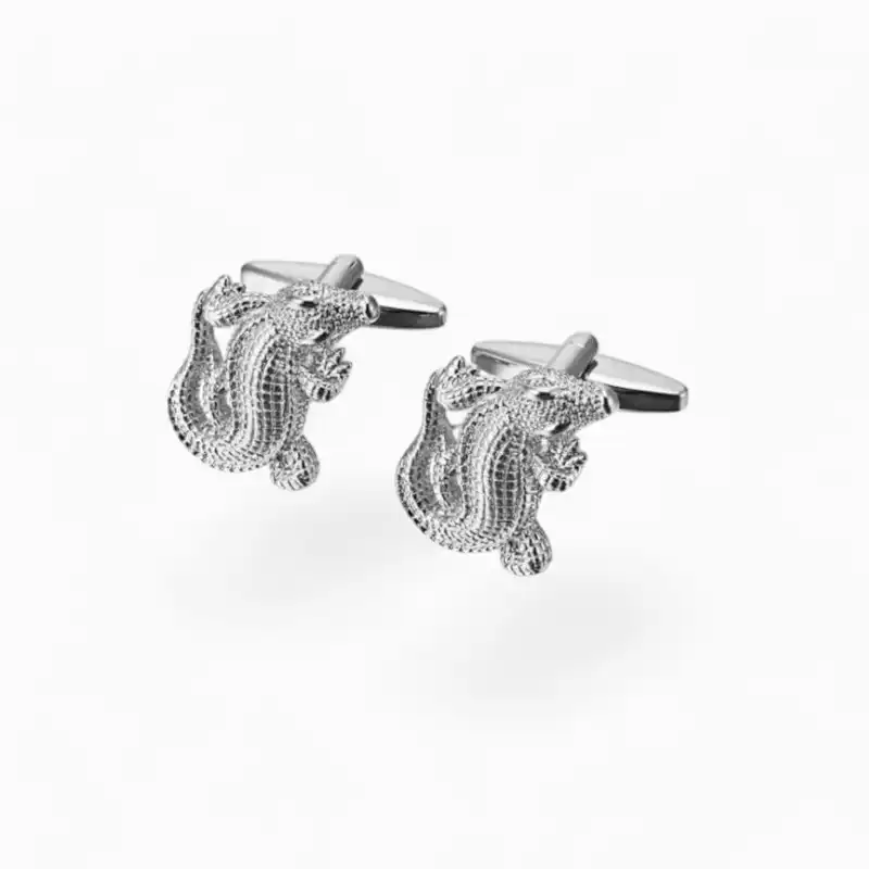 Boutons manchette Crocodile | La Montre à Gousset