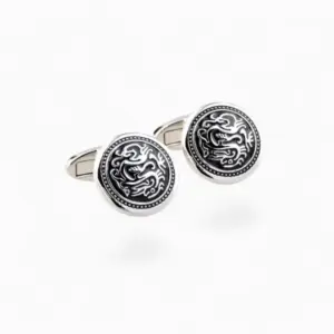 Boutons de manchette Dragon | La Montre à Gousset