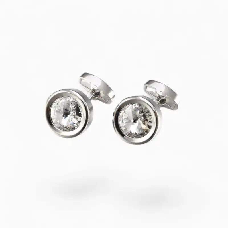 Boutons de manchette Luxury Transparent | La Montre à Gousset
