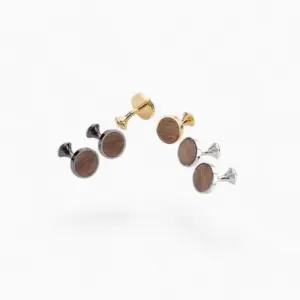 Boutons de manchette Bois Chic | La Montre à Gousset