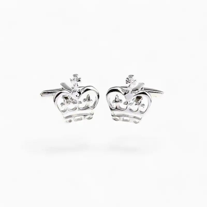 Boutons de manchette Empire Argent | La Montre à Gousset