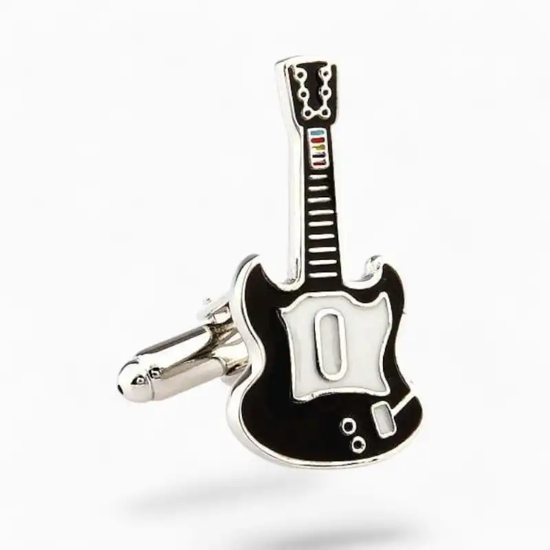 Boutons manchette Guitare | La Montre à Gousset