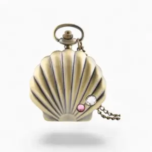 Montre à Gousset Femme Coquillage | La Montre à Gousset