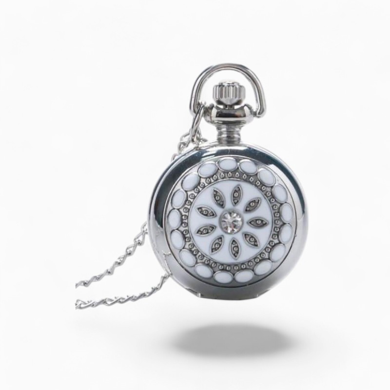 Montre à Gousset Femme Diamant | La Montre à Gousset