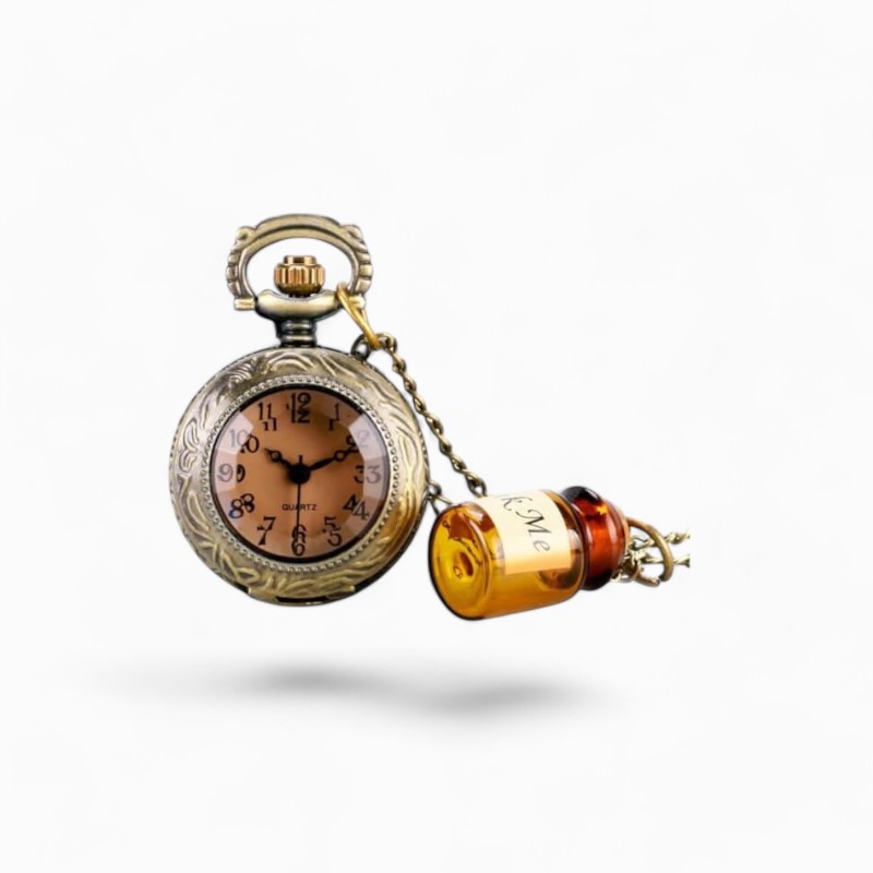 Montre à Gousset Femme Drink Me | La Montre à Gousset