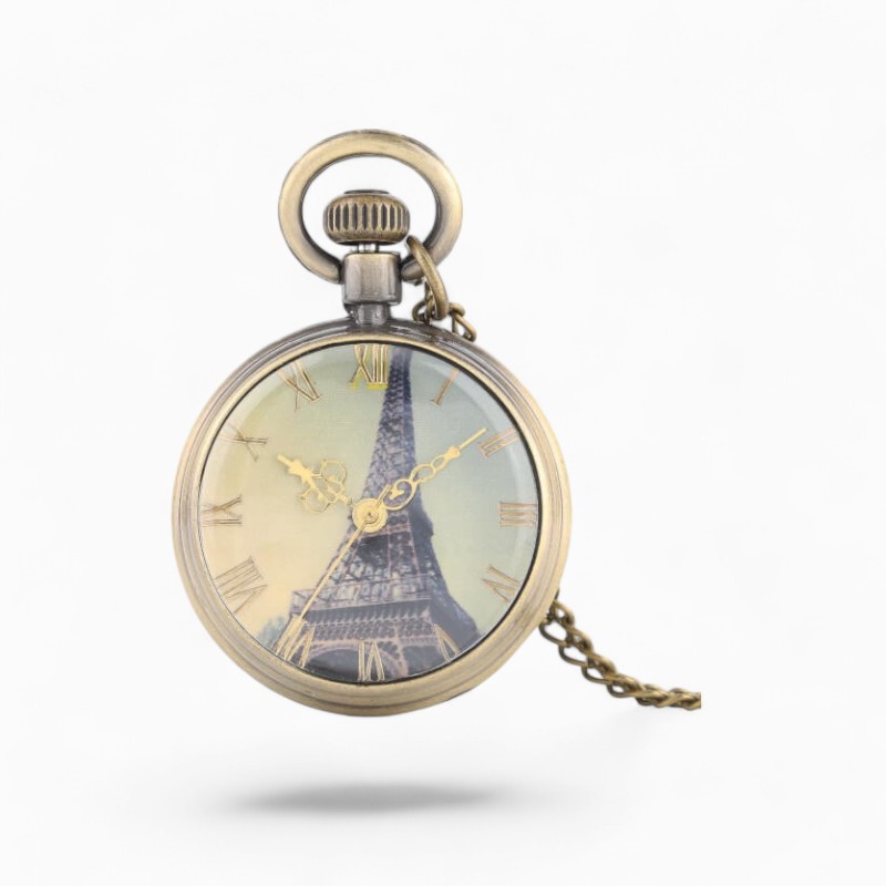 Montre à Gousset Femme Paris Rétro | La Montre à Gousset