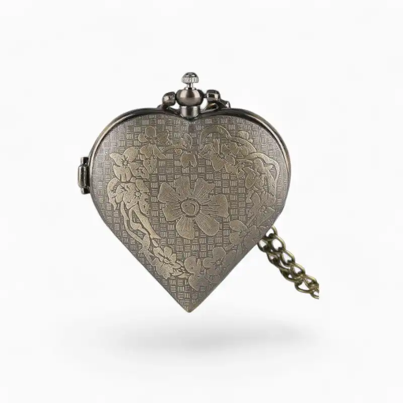 Montre à Gousset Femme Saint-Valentin Arrière | La Montre à Gousset
