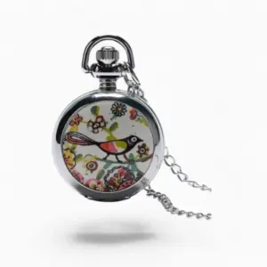 Montre à Gousset Femme Jolie Petit Oiseau | La Montre à Gousset
