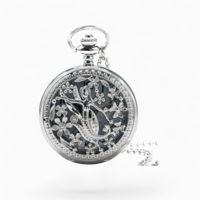 Montre à Gousset Femme sirène | La Montre à Gousset
