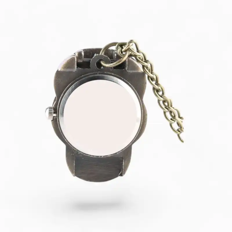 Montre à Gousset Homme Skull Clock Arrière | La Montre à Gousset