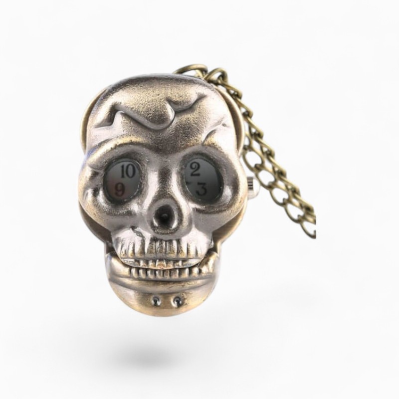 Montre à Gousset Homme Skull Clock | La Montre à Gousset