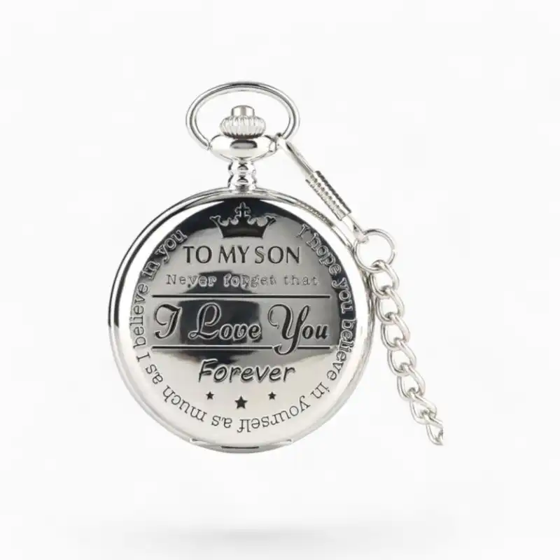 Montre à Gousset to my Love Argent | La Montre à Gousset