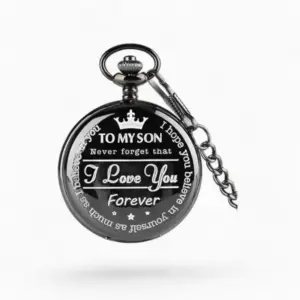 Montre à Gousset to my Love Noir | La Montre à Gousset