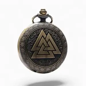 Montre à Gousset Homme Valknut | La Montre à Gousset