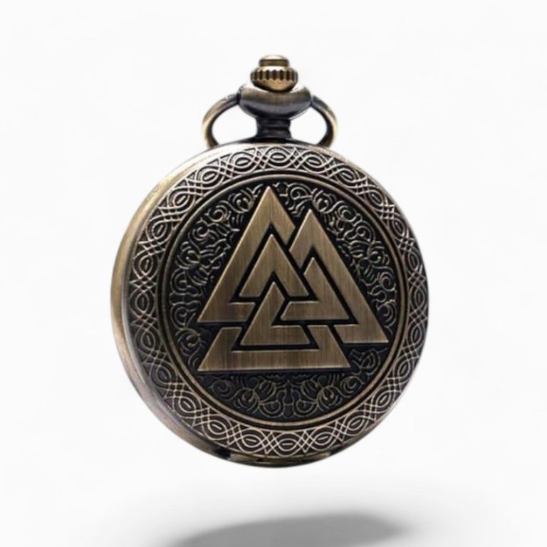 Montre à Gousset Homme Valknut | La Montre à Gousset