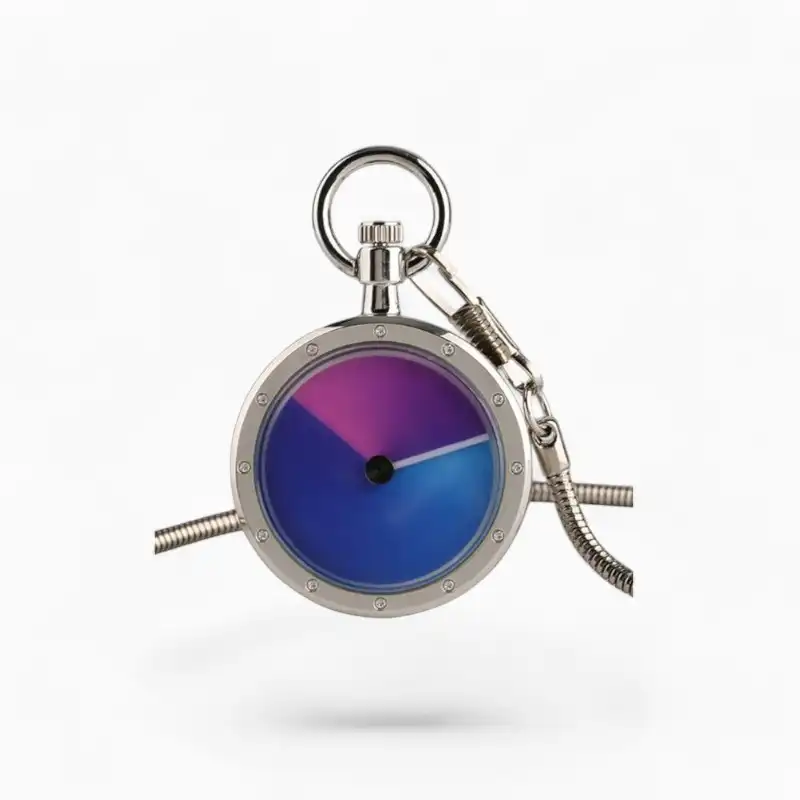 Montre à Gousset Homme Futur Argent | La Montre à Gousset