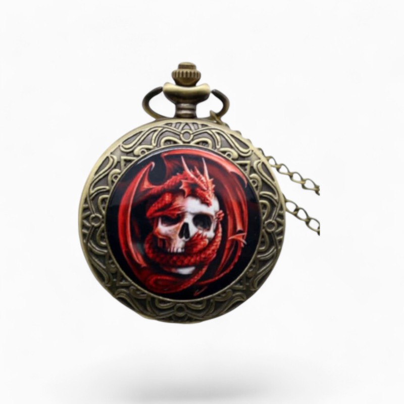 Montre à Gousset Homme La Mort du Dragonnier | La Montre à Gousset