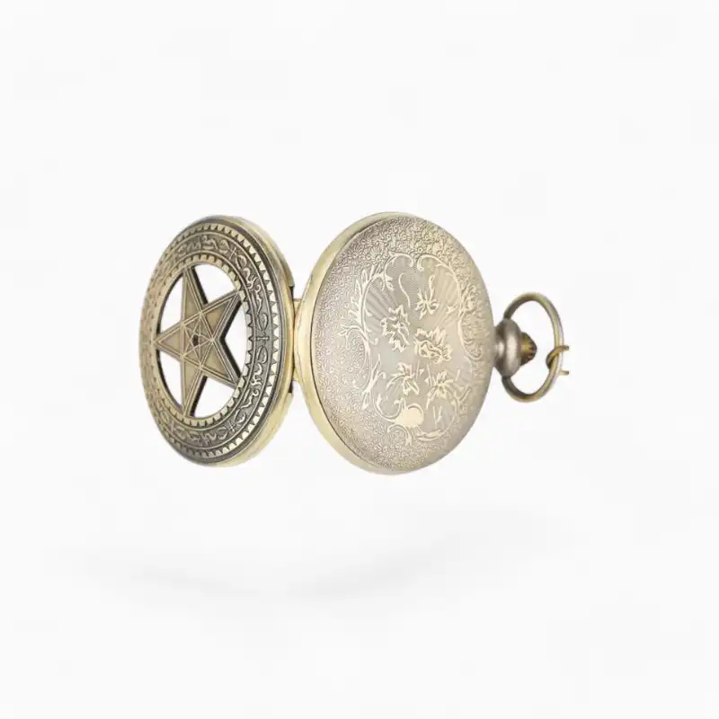 Montre Gousset Homme Pentacle coté | La Montre à Gousset