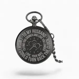 Montre à Gousset Homme To My Husband | La Montre à Gousset