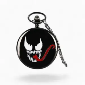 Montre à Gousset Homme Venom Noir | La Montre à Gousset