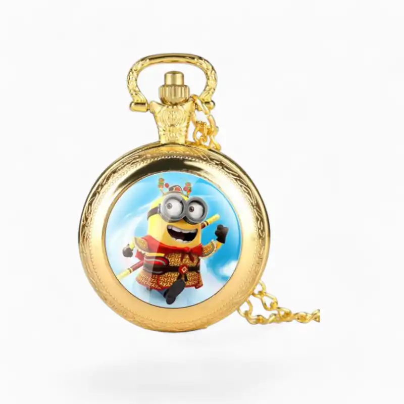 Montre à Gousset Minions Or | La Montre à Gousset