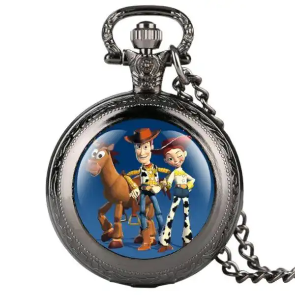 Montre à Gousset Toy Story Noir | La Montre à Gousset