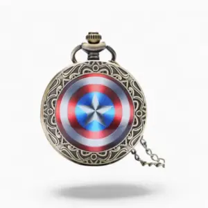 Montre à Gousset Captain America | La Montre à Gousset