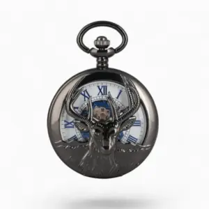 Montre à gousset Cerf Élaphe