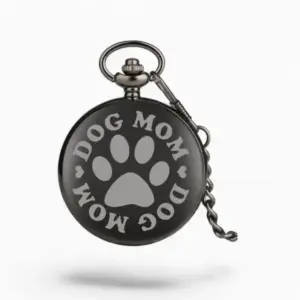 Montre à Gousset Femme Dog Mom | La Montre à Gousset