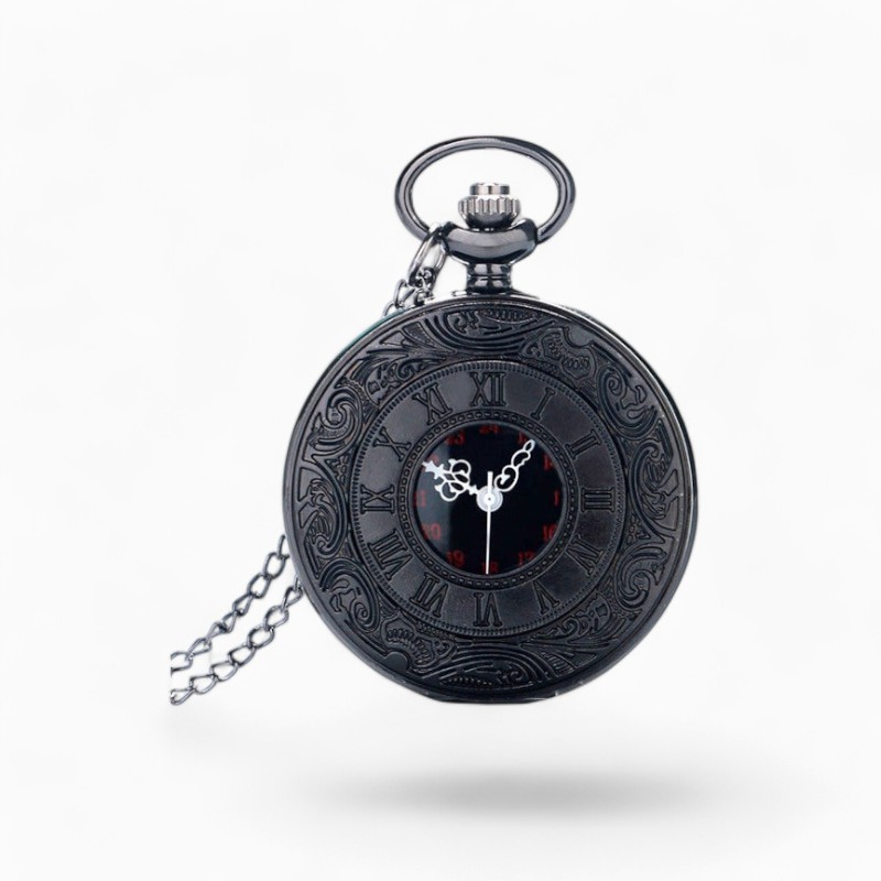 Montre à Gousset Gentleman Noir