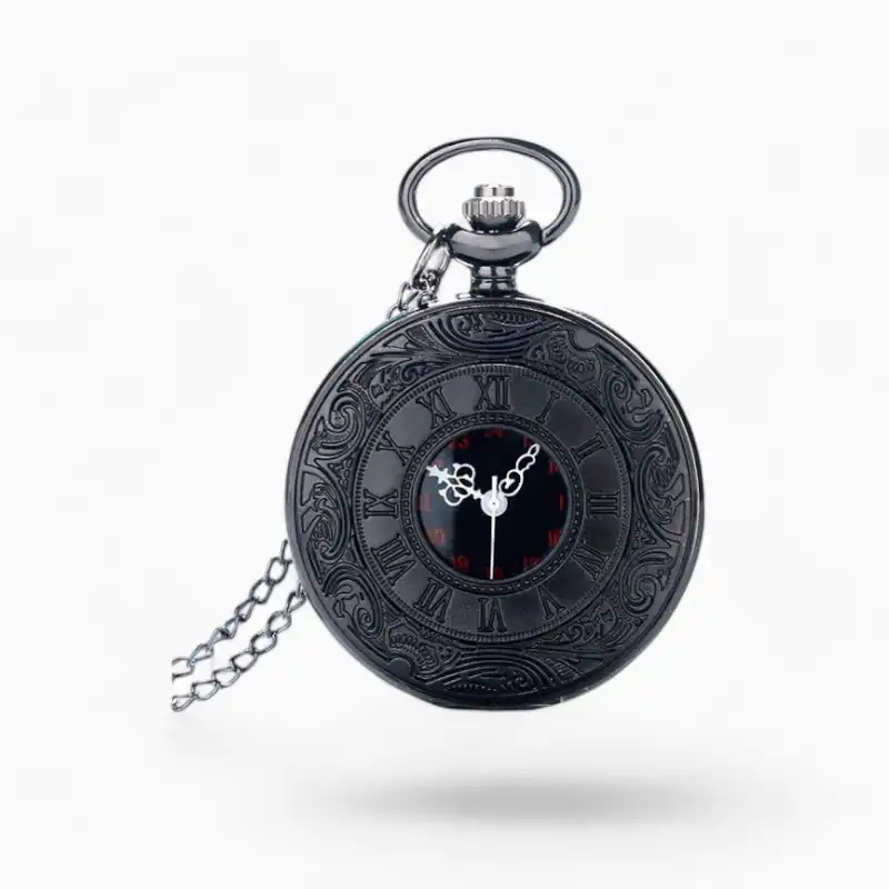 Montre à Gousset Gentleman Noir