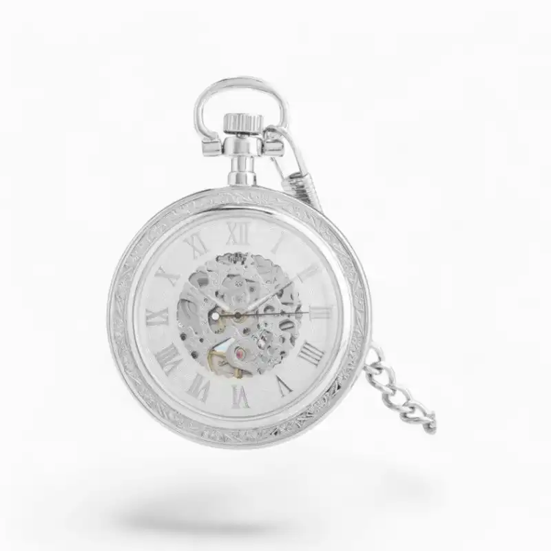 Montre gousset héritage argent