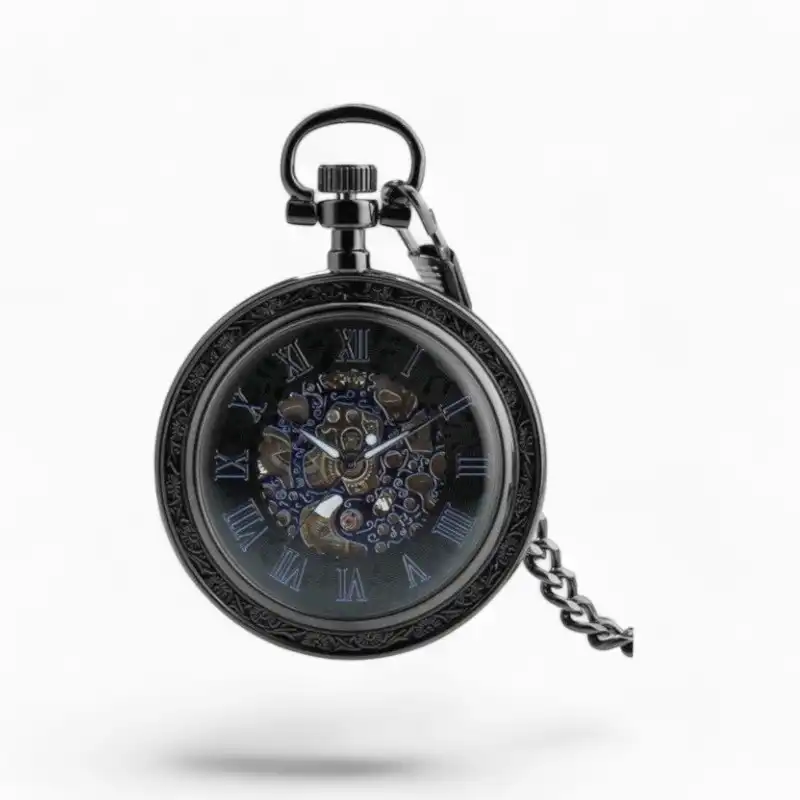 Montre gousset Héritage noir