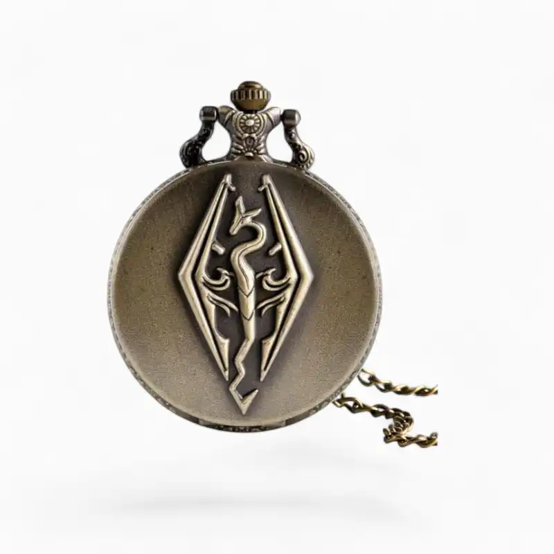Montre à Gousset Homme Skyrim bronze | La Montre à Gousset