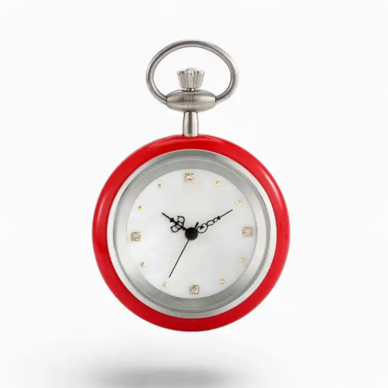 Montre à gousset Jade Rouge