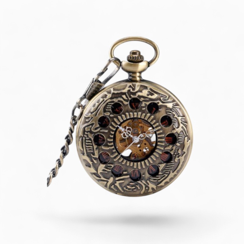 Montre à Gousset Mécanique Les 12 cercles | La Montre à Gousset