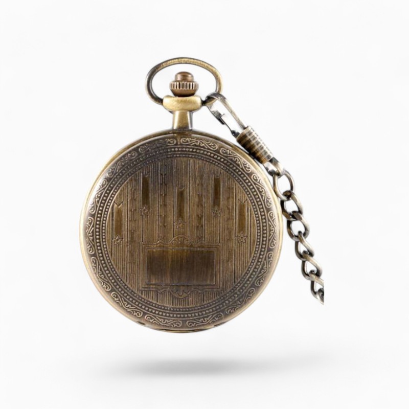 Montre à Gousset Mécanique Bronze étoilé | La Montre à Gousset