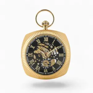 Montre à Gousset Mécanique Carré de luxe | La Montre à Gousset