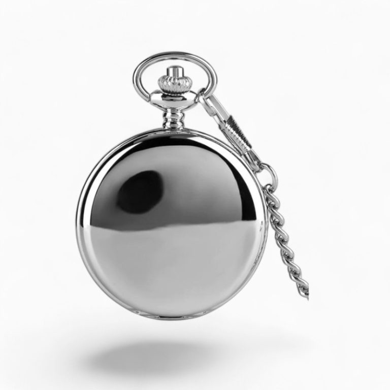 Montre à Gousset mécanique Classique Argentée | La Montre à Gousset