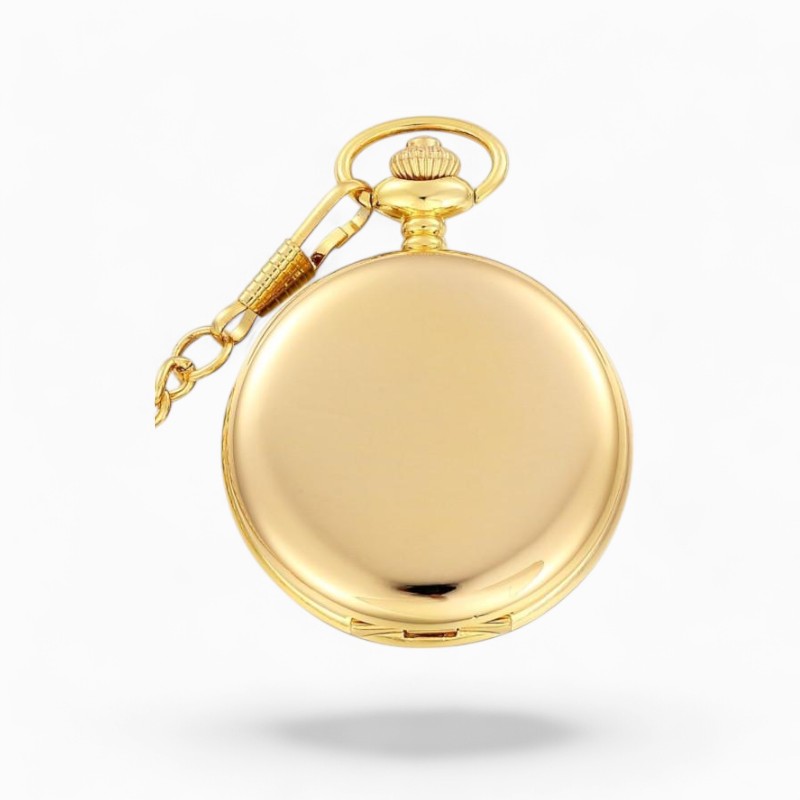 Montre à Gousset mécanique Classique Dorée | La Montre à Gousset