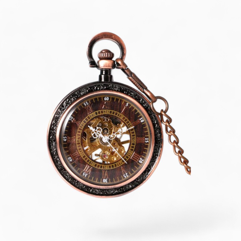 Montre à Gousset Cuivrée | La Montre à Gousset