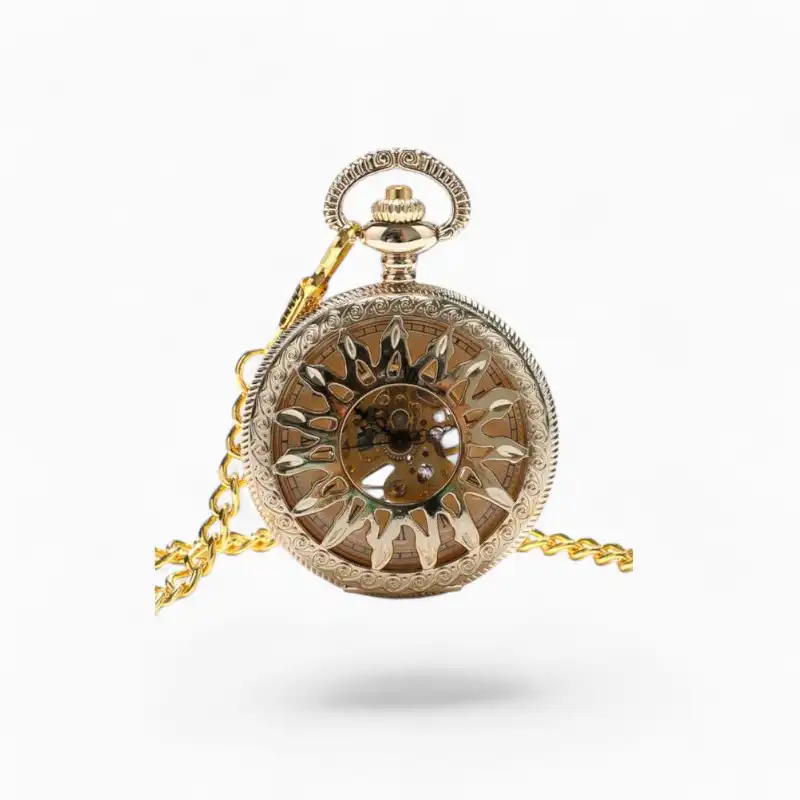 Montre à gousset Tournesol Or | La Montre à Gousset