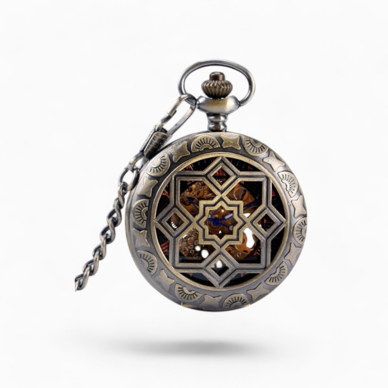 Montre à Gousset Mécanique Merkabah | La Montre à Gousset