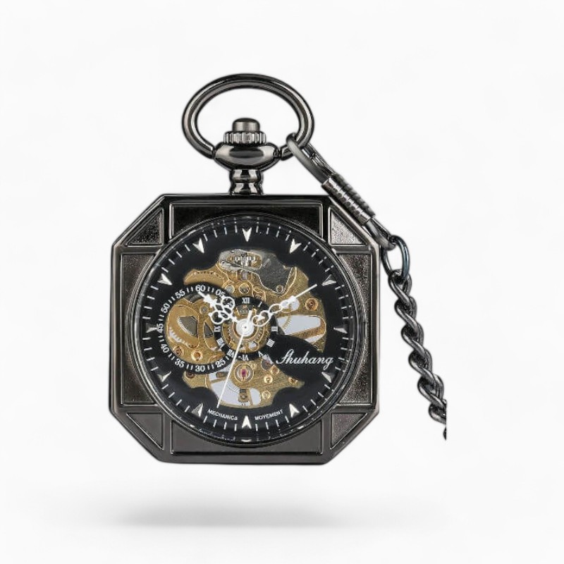 Montre à Gousset Mécanique Octogone