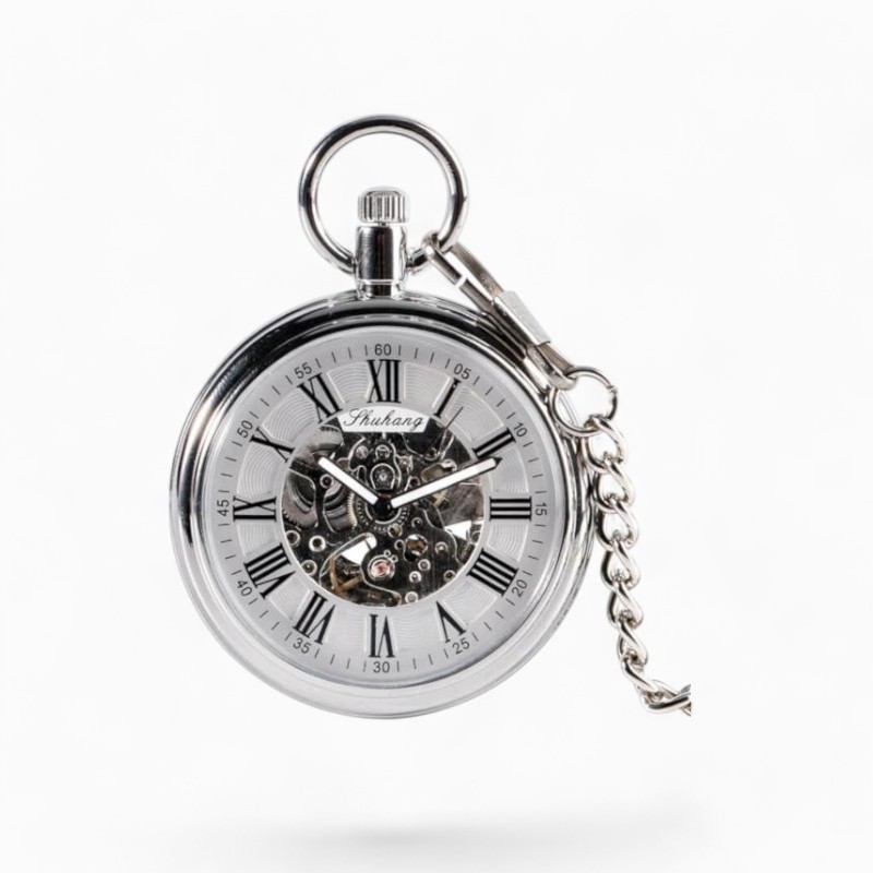 Montre à Gousset Vintage Argentée | La Montre à Gousset