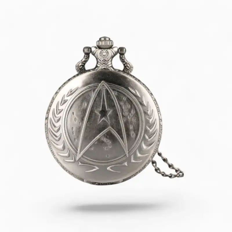 Montre à Gousset Star Trek Argent