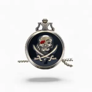 Montre à Gousset Tête de Mort