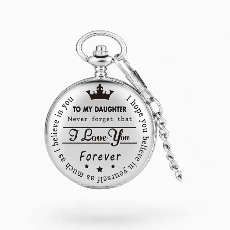 Montre à gousset To My daughter Argent