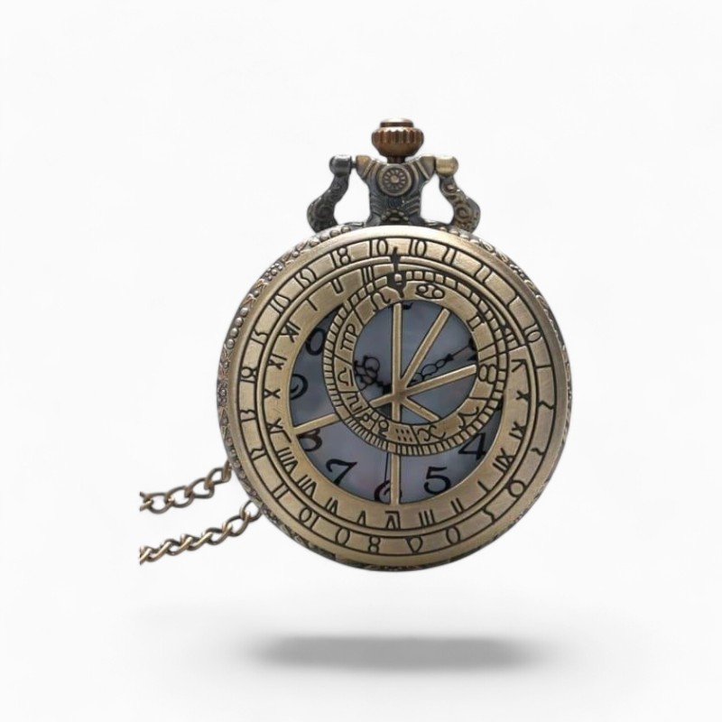 Montre à Gousset Vintage Horloge Astronomique | La Montre à Gousset