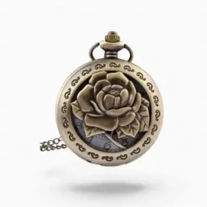 Montre à Gousset Vintage Rose Antique | La Montre à Gousset